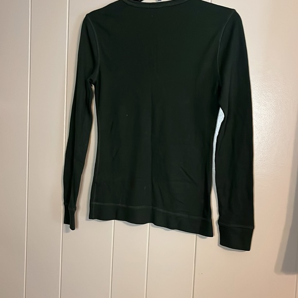 No. 21 Fitted Green Long Sleeve Tee - Picture 2 of 2